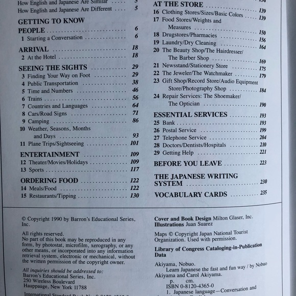 JAPANESE THE FUN & EASY WAY ACTIVITY BOOK and 4 CASSETTE TAPES - Picture 5 of 16